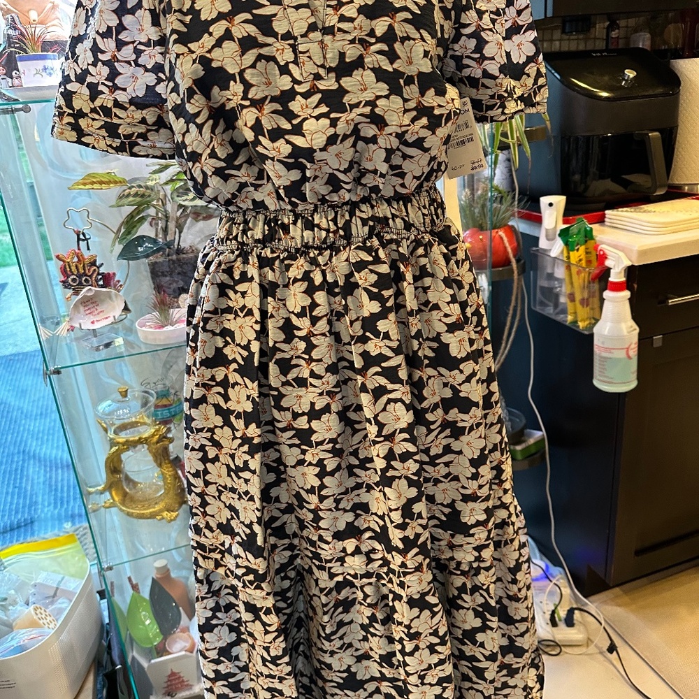 Midi Floral dress
